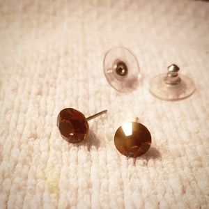 🚩3 for $20 -Chocolate Sparkling Stud Earrings